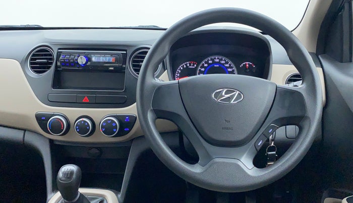 2018 Hyundai Grand i10 MAGNA 1.2 KAPPA VTVT, Petrol, Manual, 34,196 km, Steering Wheel Close Up