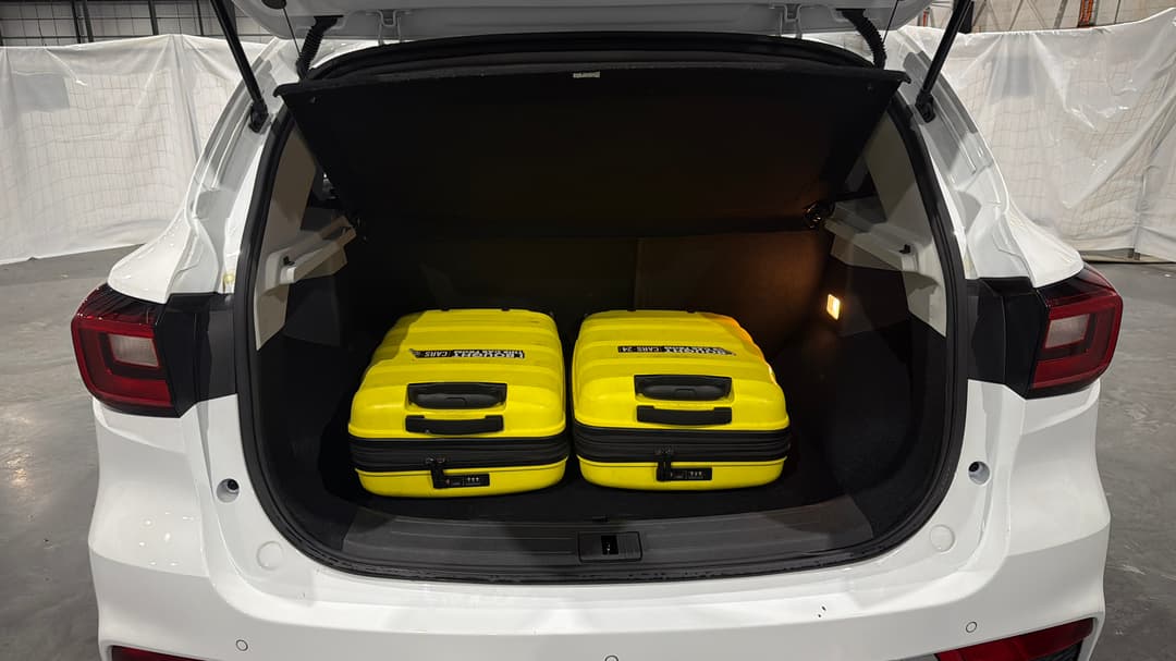2023 MG ZS Essence, Automatic, 46105 km, Boot Inside View with Luggage