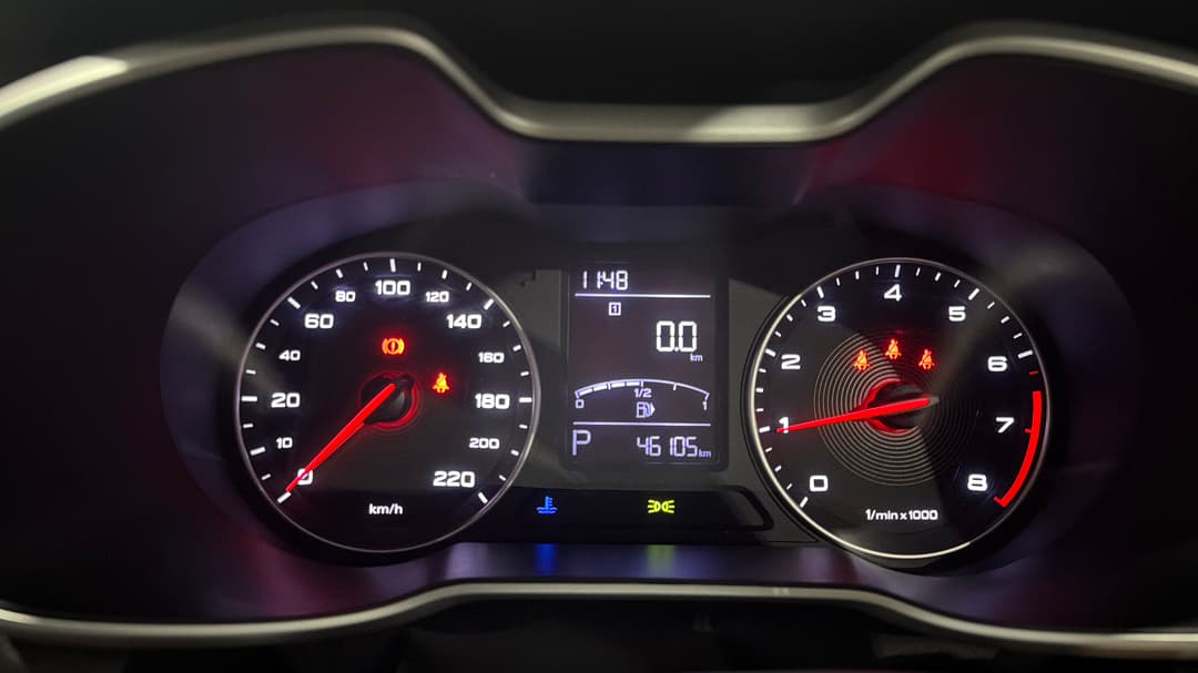 2023 MG ZS Essence, Automatic, 46105 km, Odometer View