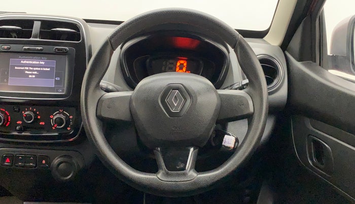 2017 Renault Kwid RXT 1.0, Petrol, Manual, 28,657 km, Steering Wheel Close Up