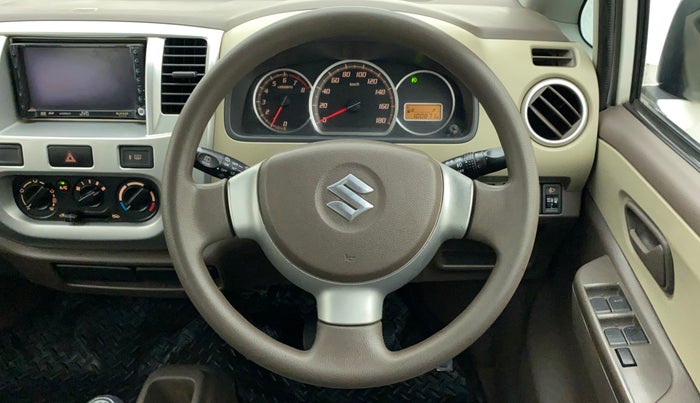 2010 Maruti Zen Estilo VXI, Petrol, Manual, 1,00,870 km, Steering Wheel Close Up