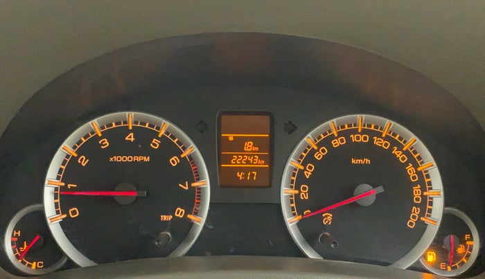 2014 Maruti Ertiga VXI, Petrol, Manual, 22,243 km, Odometer Image