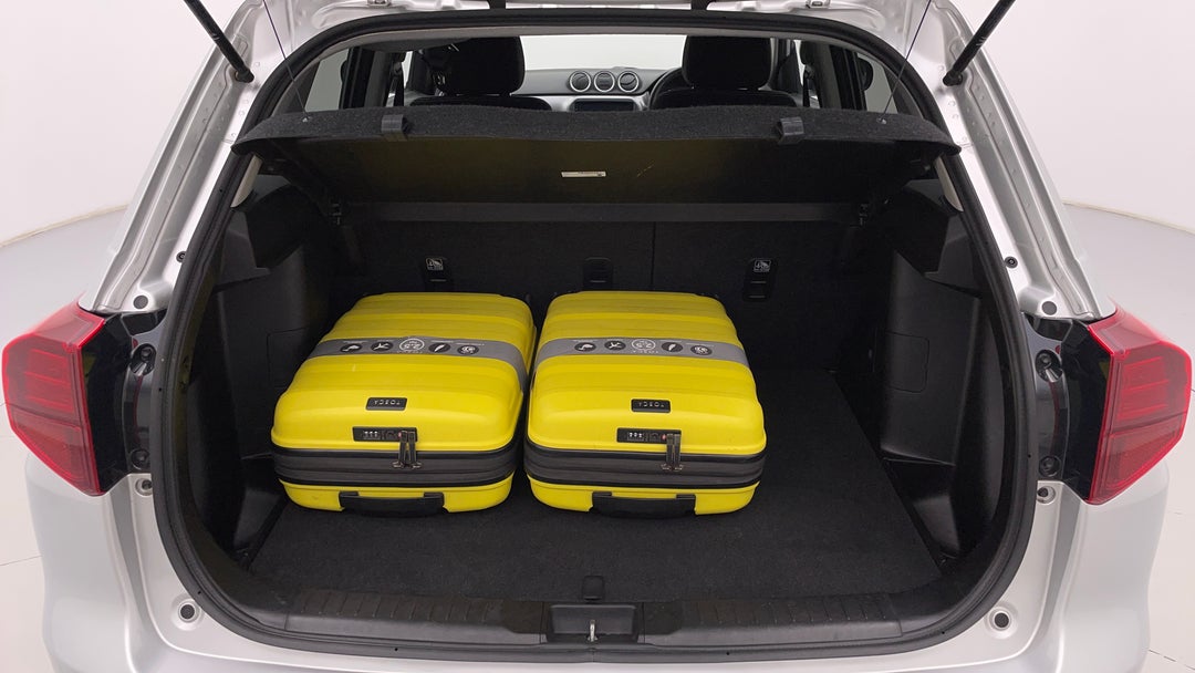 Boot Inside View with Luggage