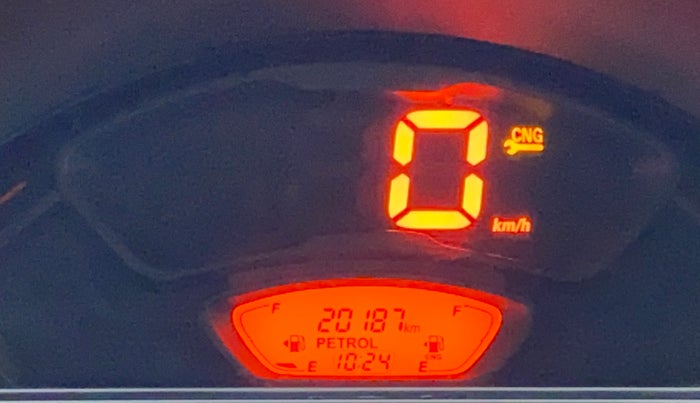 2021 Maruti S PRESSO VXI CNG, CNG, Manual, 20,307 km, Odometer Image