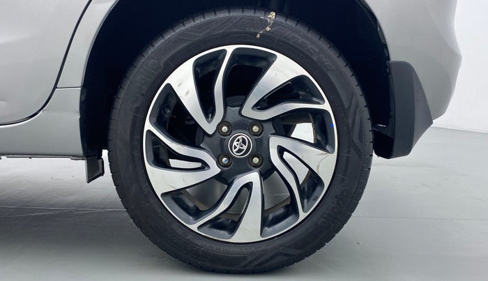 2021 Toyota Glanza G MT PETROL, Petrol, Manual, 11,852 km, Left Rear Wheel