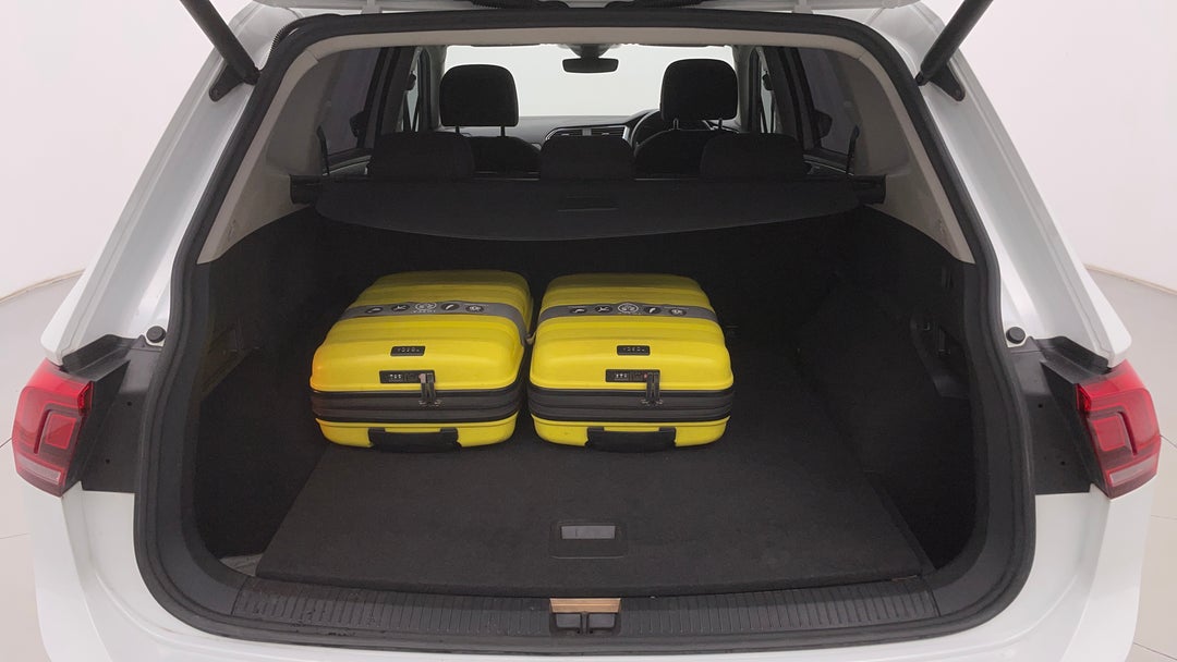 Boot Inside View with Luggage