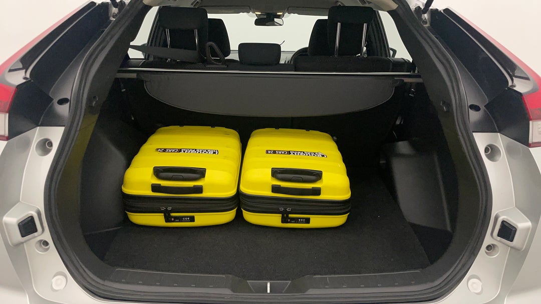 Boot Inside View with Luggage