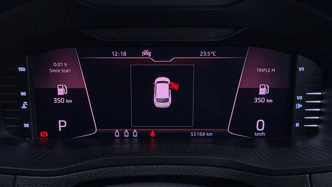 2020 SKODA Karoq 110tsi, Automatic, 55168 km, Odometer View