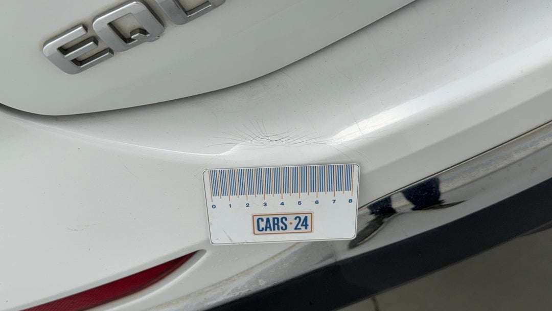 Bumper Rear Paint flaking