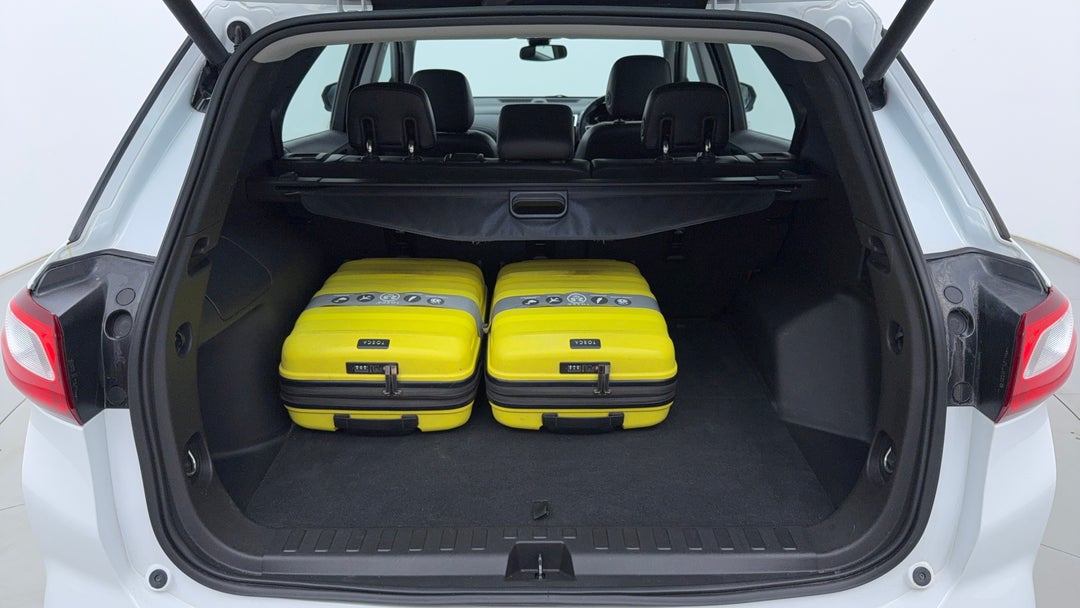 Boot Inside View with Luggage