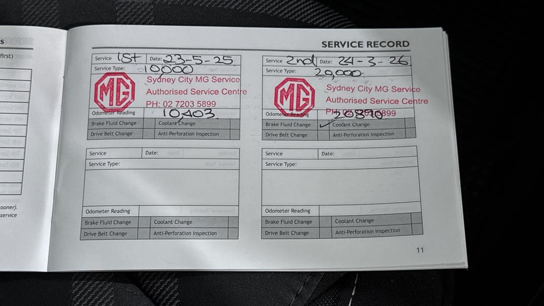2022 MG Mg3 Auto Core, Automatic, 22161 km, Service History