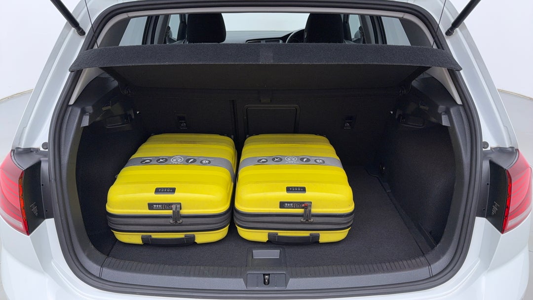 Boot Inside View with Luggage