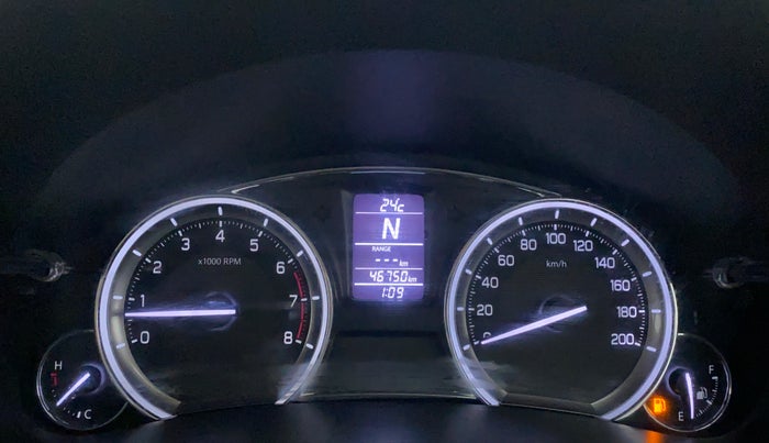 2018 Maruti Ciaz ALPHA 1.4 VVT AMT, Petrol, Automatic, 46,984 km, Odometer Image