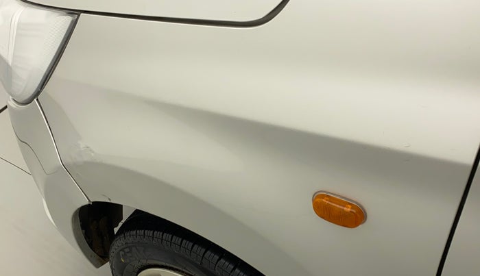 2015 Maruti Alto K10 VXI AMT, Petrol, Automatic, 34,768 km, Left fender - Slightly dented