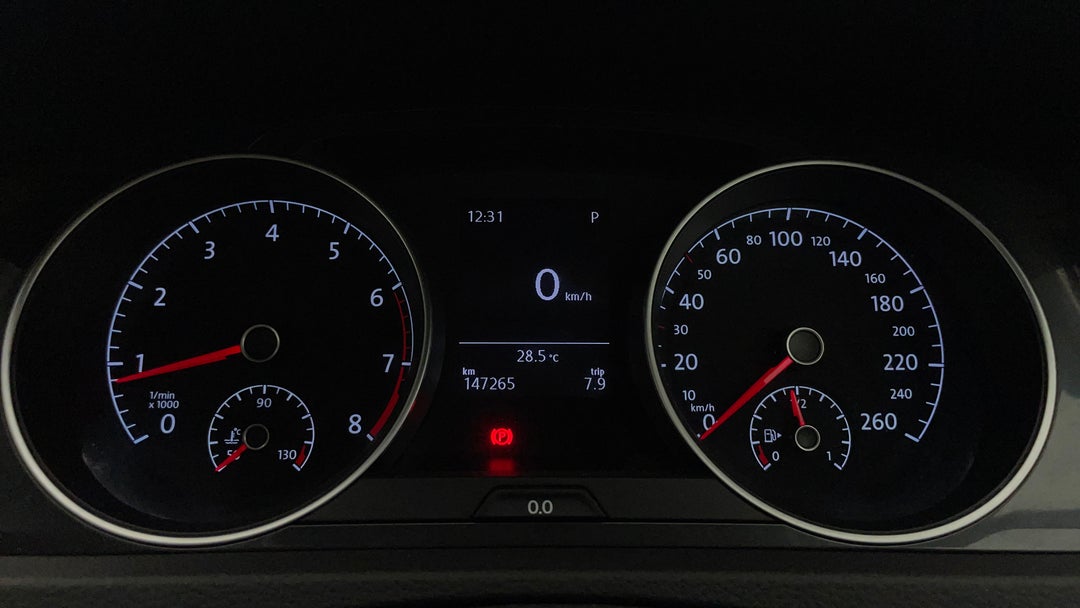 2018 Volkswagen Golf 110 Tsi Trendline, Automatic, 147265 km, Odometer View