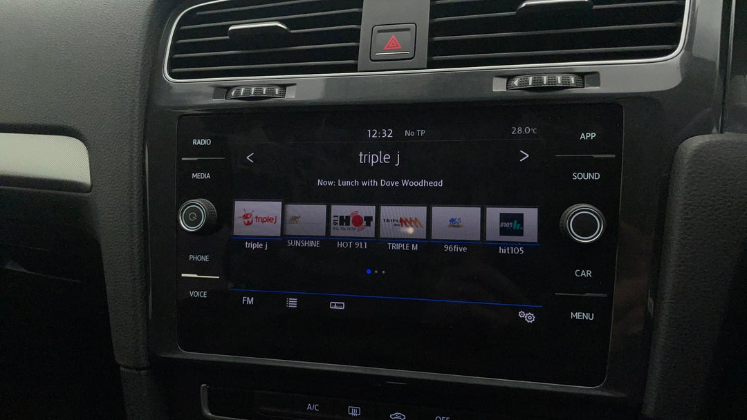 2018 Volkswagen Golf 110 Tsi Trendline, Automatic, 147265 km, Infotainment System