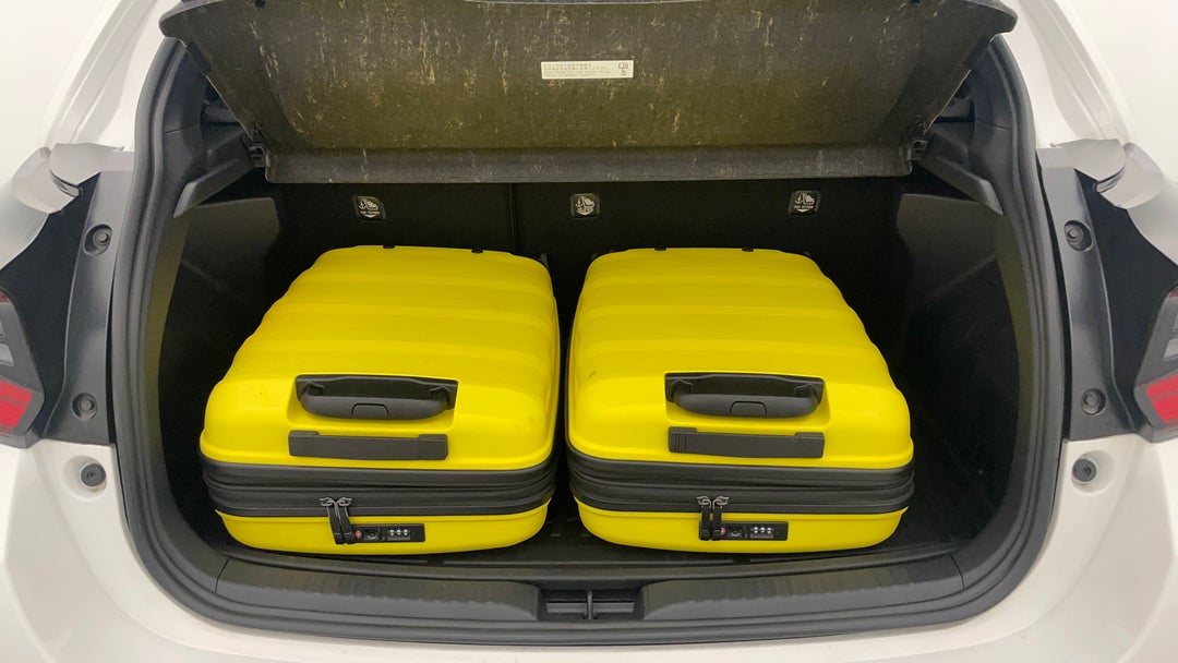 Boot Inside View with Luggage
