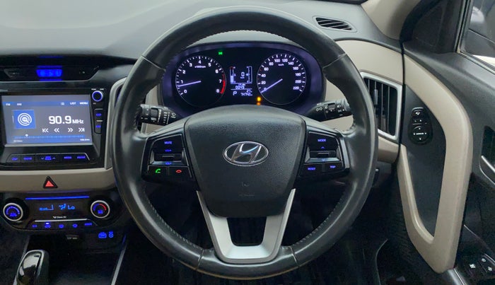 2017 Hyundai Creta 1.6 SX PLUS AUTO PETROL, Petrol, Automatic, 74,788 km, Steering Wheel Close Up