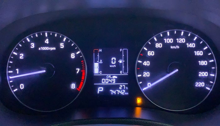 2017 Hyundai Creta 1.6 SX PLUS AUTO PETROL, Petrol, Automatic, 74,788 km, Odometer Image
