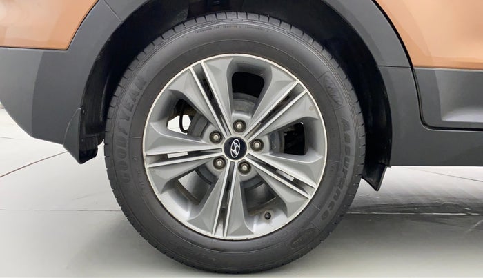 2017 Hyundai Creta 1.6 SX PLUS AUTO PETROL, Petrol, Automatic, 74,788 km, Right Rear Wheel