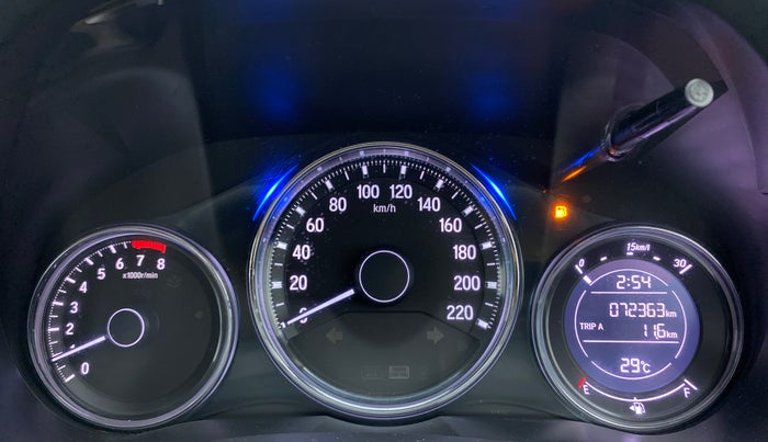 2018 Honda City VX MT PETROL, Petrol, Manual, 72,363 km, Odometer Image