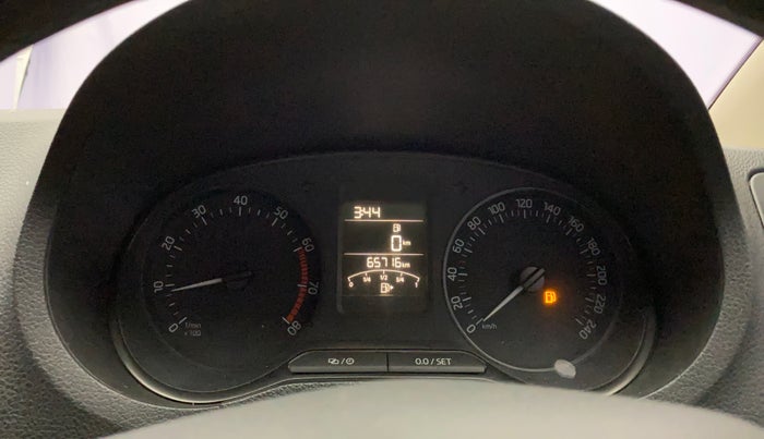 2019 Skoda Rapid STYLE 1.6 MPI, Petrol, Manual, 65,841 km, Odometer Image