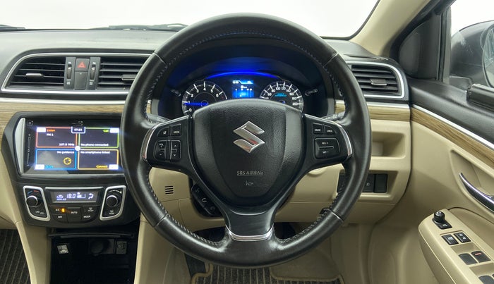 2020 Maruti Ciaz ALPHA 1.5 MT VTVT SHVS, Petrol, Manual, 18,699 km, Steering Wheel Close Up