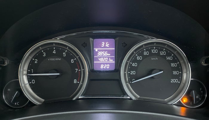 2016 Maruti Ciaz VXI PLUS, Petrol, Manual, 48,439 km, Odometer Image