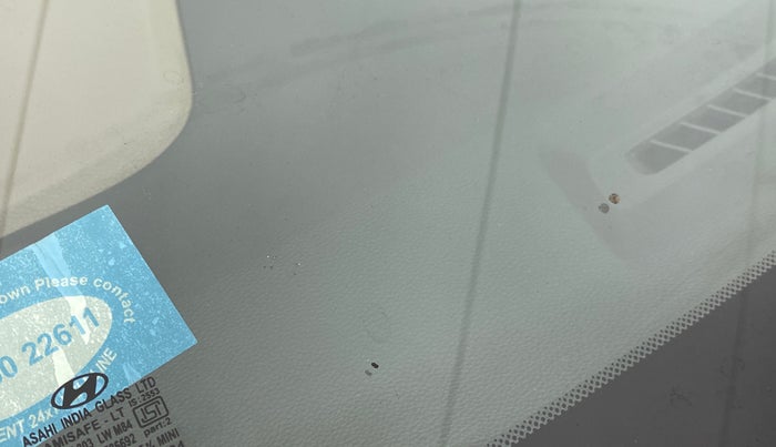 2019 Hyundai Elite i20 ASTA 1.2 (O), Petrol, Manual, 26,633 km, Front windshield - Minor spot on windshield