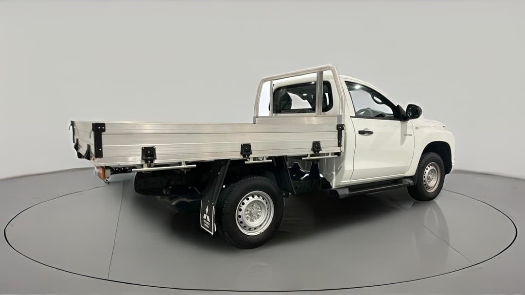2023 Mitsubishi Triton Glx (4x2), Automatic, 4780 km, Right Back Diagonal (45- Degree) View