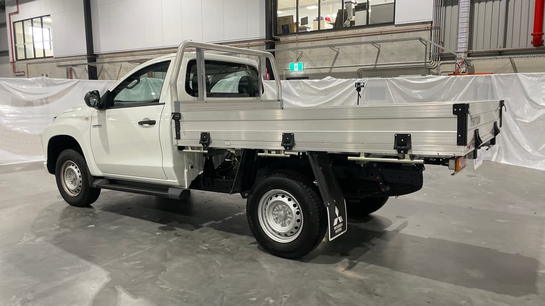 2023 Mitsubishi Triton Glx (4x2), Automatic, 4780 km, Left Back Diagonal (45- Degree) View