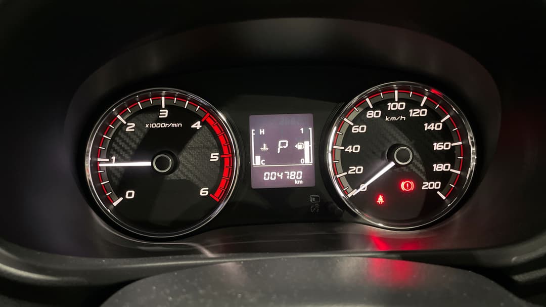2023 Mitsubishi Triton Glx (4x2), Automatic, 4780 km, Odometer View