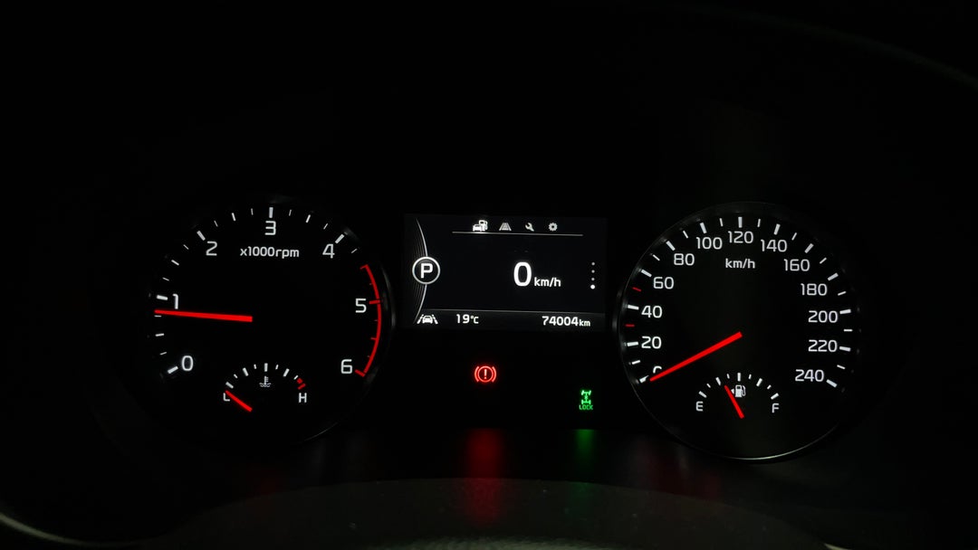 2017 Kia Sportage Gt-line (AWD), Automatic, 74004 km, Odometer View