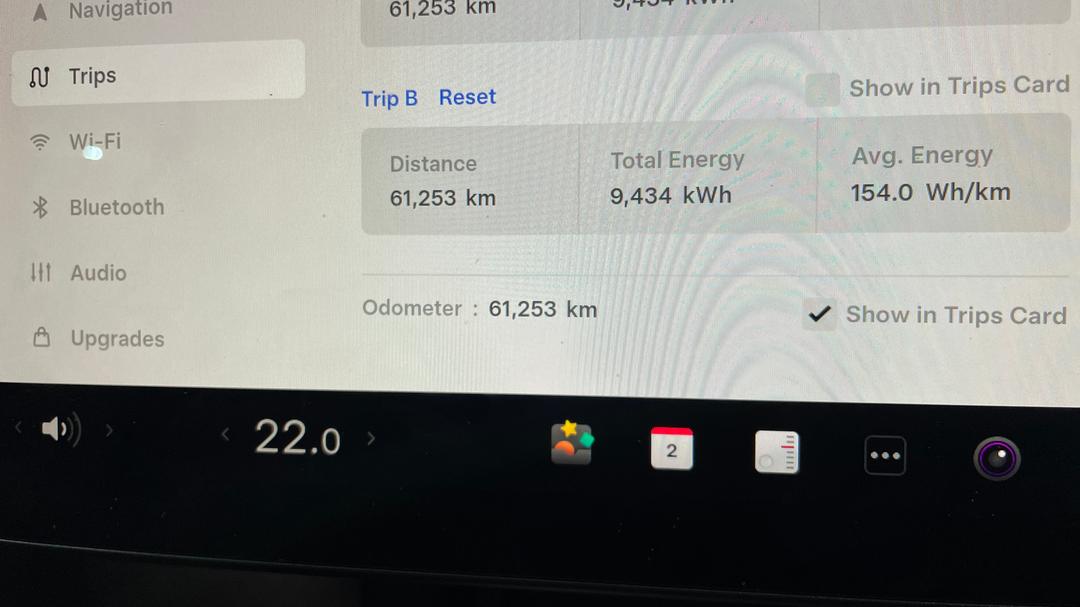 2023 Tesla Model Y Rear-wheel Drive, Automatic, 61253 km, Odometer View