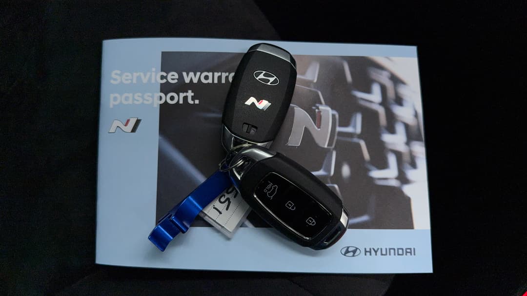 2024 Hyundai i30 N Premium, Automatic, 3418 km, Key Close-up