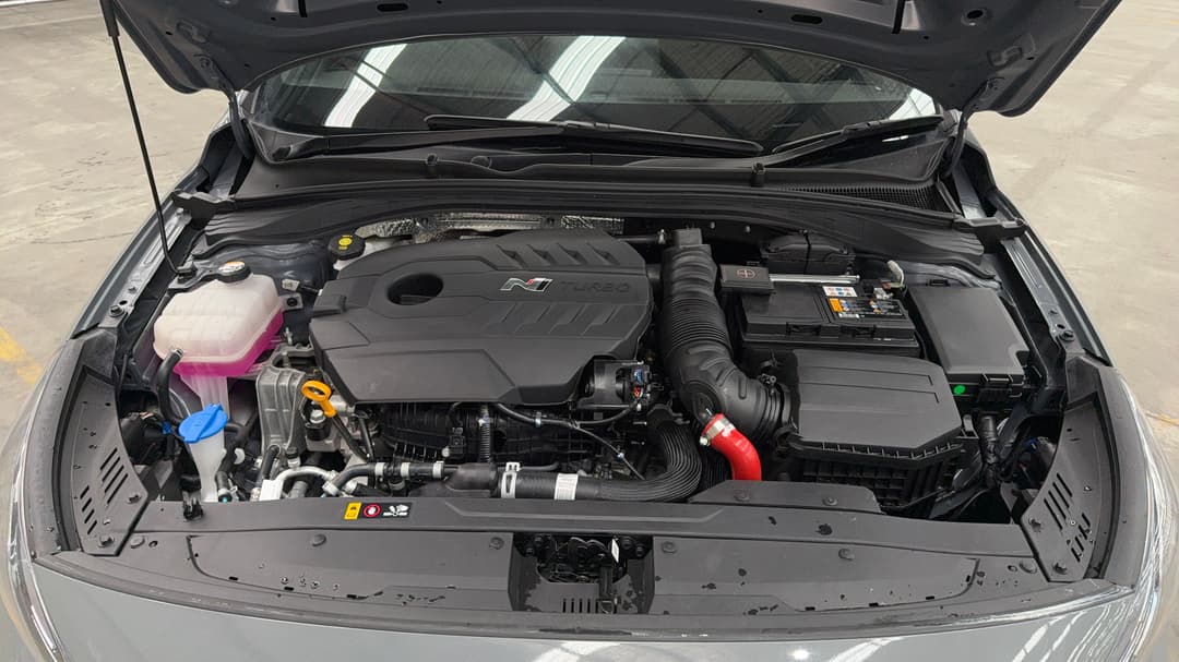 2024 Hyundai i30 N Premium, Automatic, 3418 km, Open Bonnet (Engine)