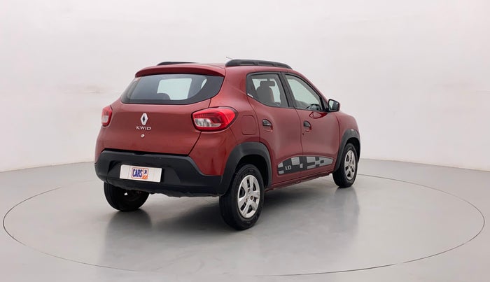 2018 Renault Kwid RXL 1.0, Petrol, Manual, 1,24,612 km, Right Back Diagonal