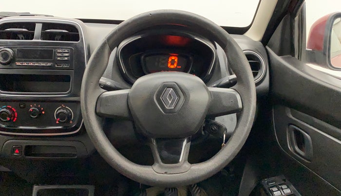 2018 Renault Kwid RXL 1.0, Petrol, Manual, 1,24,612 km, Steering Wheel Close Up