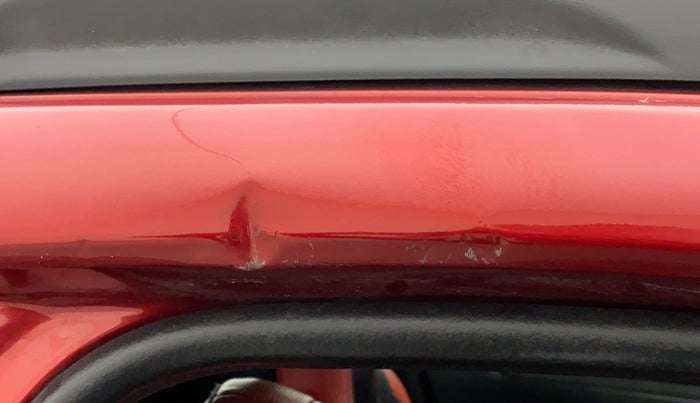 2018 Renault Kwid RXL 1.0, Petrol, Manual, 1,24,612 km, Right A pillar - Minor scratches