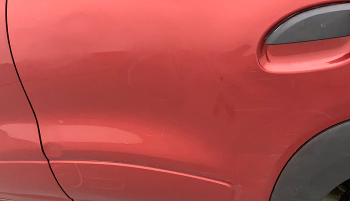 2018 Renault Kwid RXL 1.0, Petrol, Manual, 1,24,612 km, Rear left door - Minor scratches