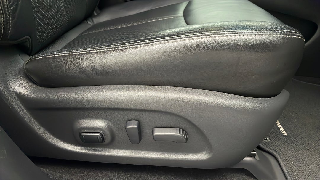 Drivers Side Adjustment Panel