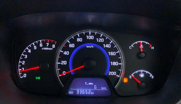 2015 Hyundai Grand i10 ASTA 1.2 KAPPA VTVT, Petrol, Manual, 33,952 km, Odometer Image