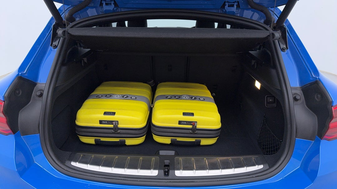 Boot Inside View with Luggage