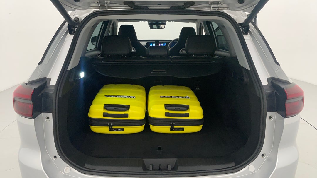 Boot Inside View with Luggage