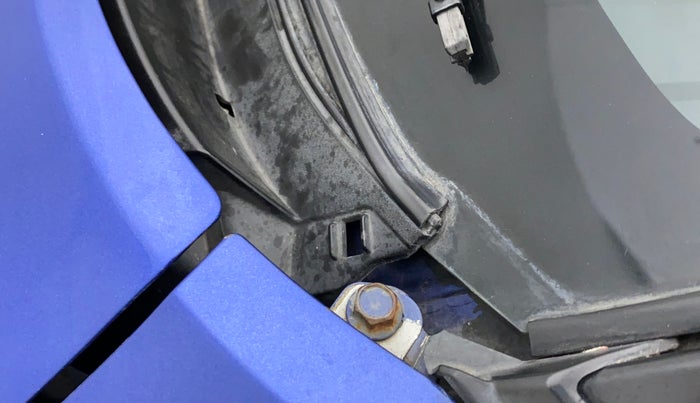 2017 Maruti IGNIS ZETA 1.2, Petrol, Manual, 5,231 km, Bonnet (hood) - Cowl vent panel has minor damage