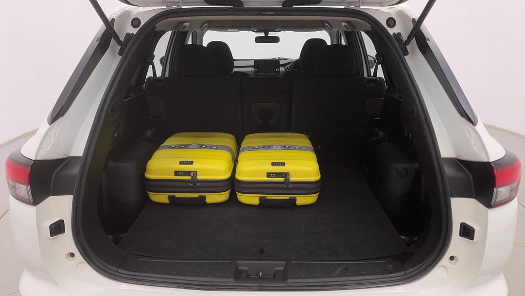 Boot Inside View with Luggage