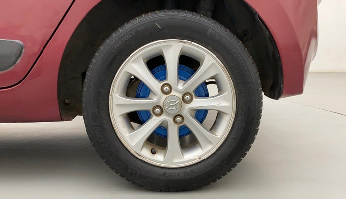 2014 Hyundai Grand i10 ASTA AT 1.2 KAPPA VTVT, Petrol, Automatic, 79,973 km, Left Rear Wheel