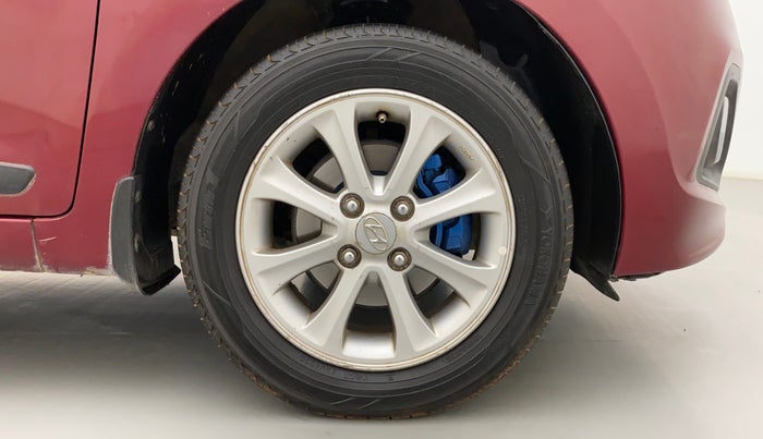 2014 Hyundai Grand i10 ASTA AT 1.2 KAPPA VTVT, Petrol, Automatic, 79,973 km, Right Front Wheel