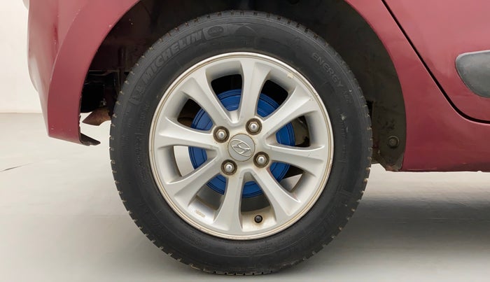 2014 Hyundai Grand i10 ASTA AT 1.2 KAPPA VTVT, Petrol, Automatic, 79,973 km, Right Rear Wheel