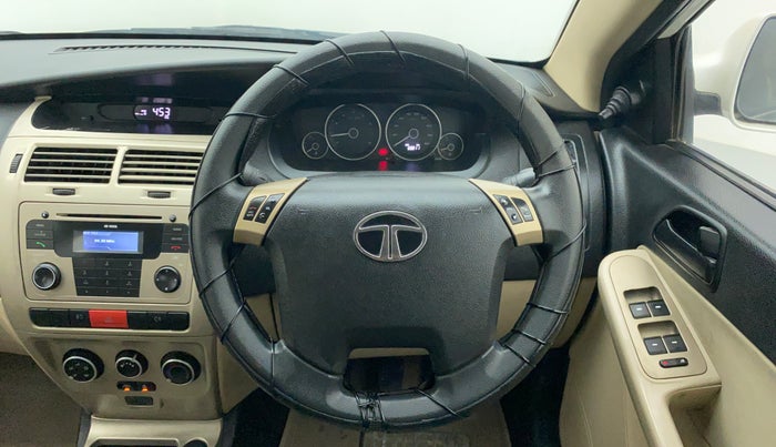 2012 Tata Manza AURA ABS QUADRAJET BS IV, Diesel, Manual, 69,096 km, Steering Wheel Close Up